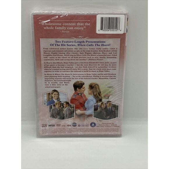 HALLMARK WHEN CALLS THE HEART: Hearts & Minds /  Home is Where The Heart Is - Picture 2 of 2